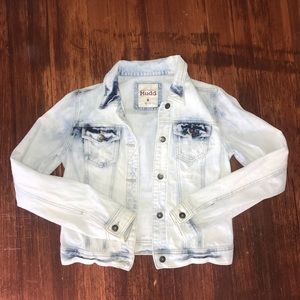 Acid Wash Jean Jacket